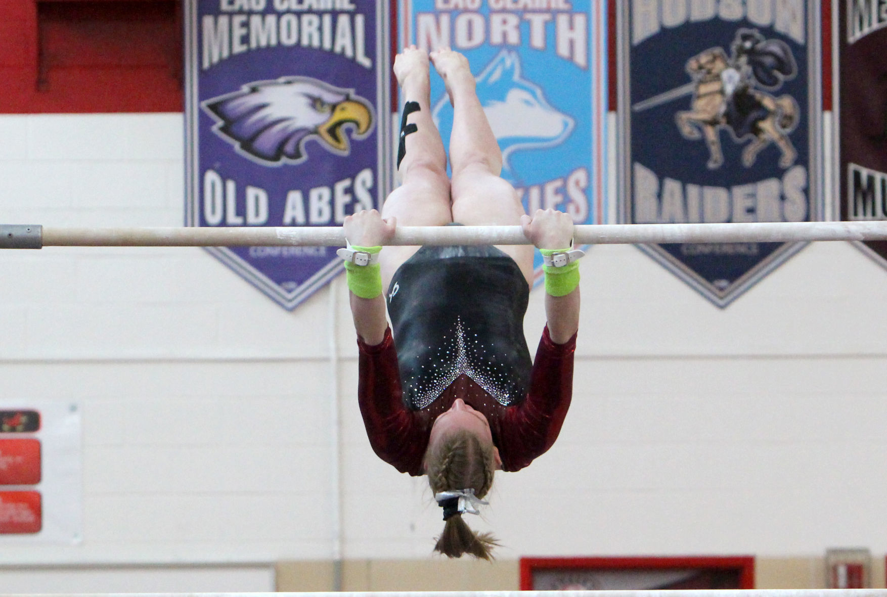 Big Rivers Conference Gymnastics Meet at Chippewa Falls 2-16-19